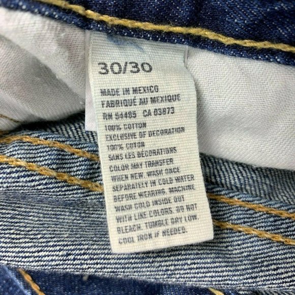 American Eagle 30 x 30 Jeans Distress Dark Straigh - Picture 6 of 6